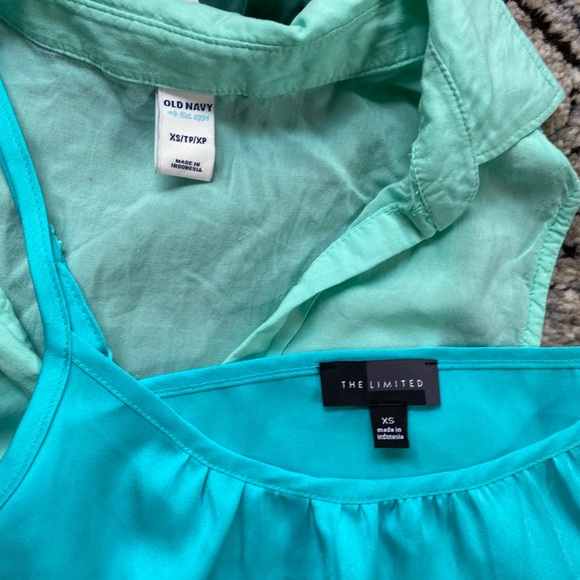 Bundle of 6 x-small camisole The Limited and Old Navy top - Picture 10 of 11